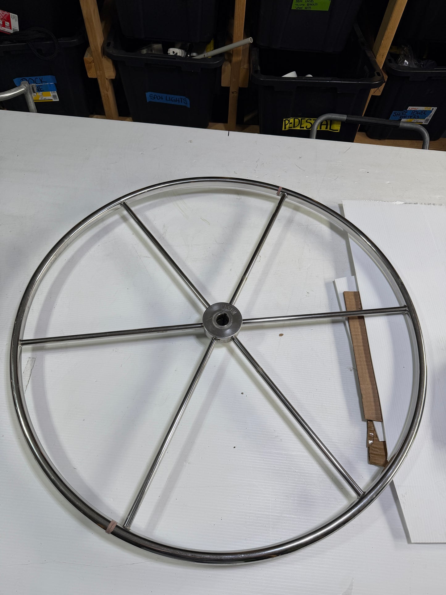 32" Edson Wheel - 1" Straight Keyed Shaft - Hunter 30