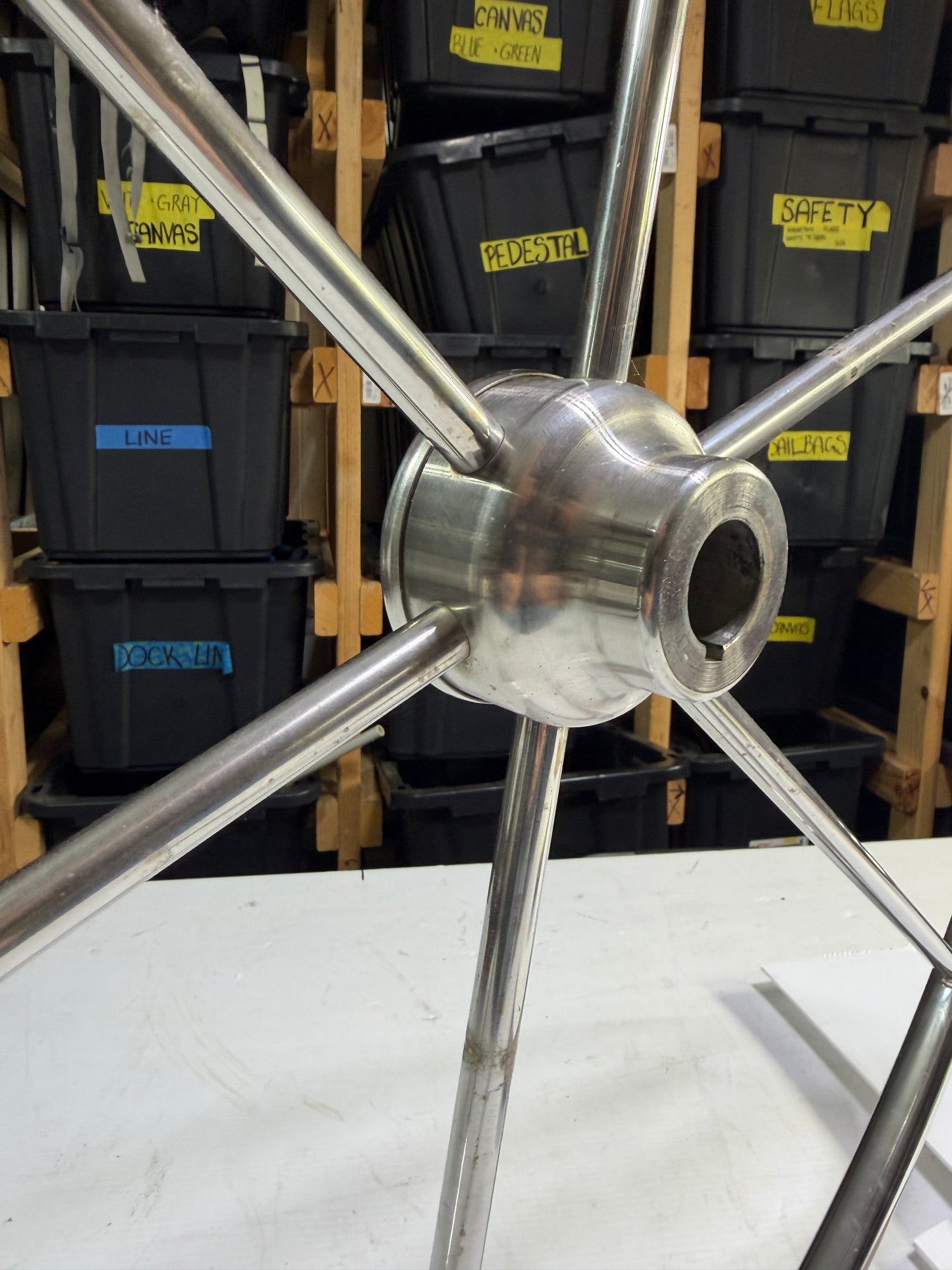 32" Edson Wheel - 1" Straight Keyed Shaft - Hunter 30