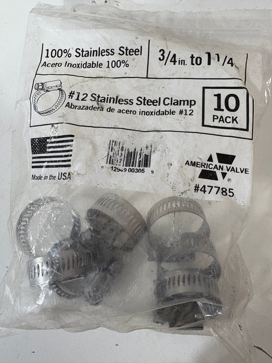#12 Stainless Steel Clamp (7)