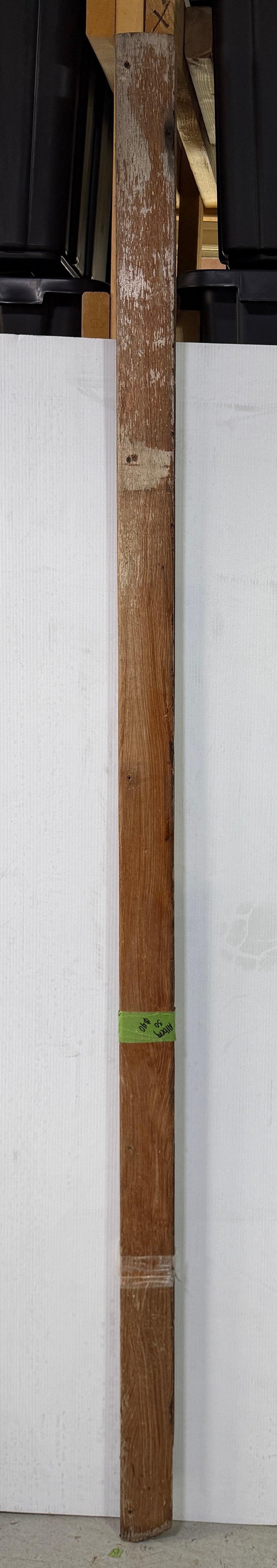 PAIR Teak Pieces OFF Alberg 30 - 80" & 76" Lengths