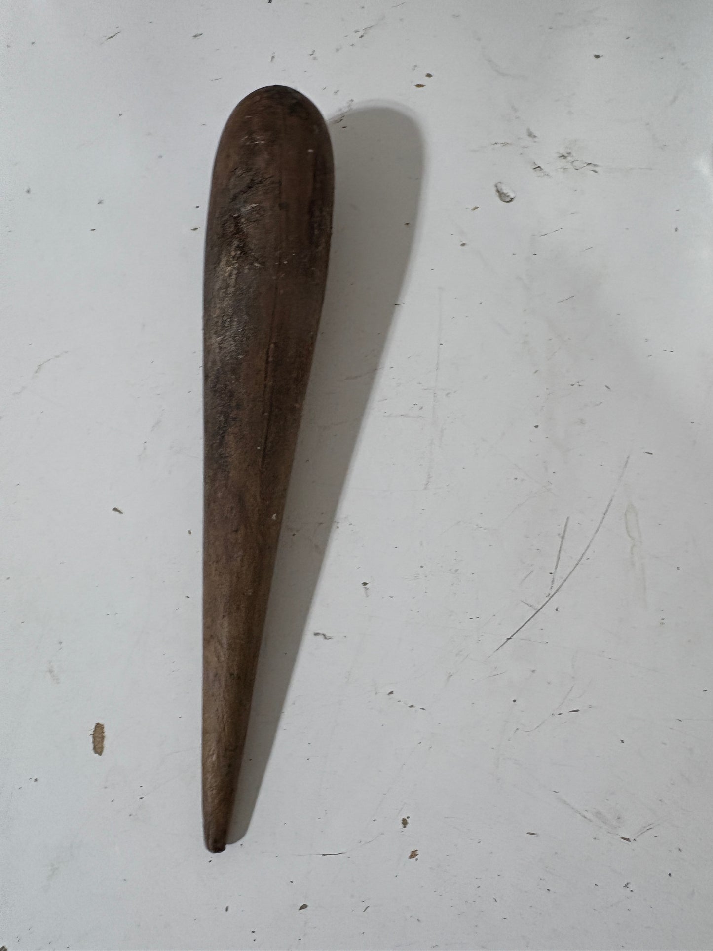 Wooden Fig 8.5" long
