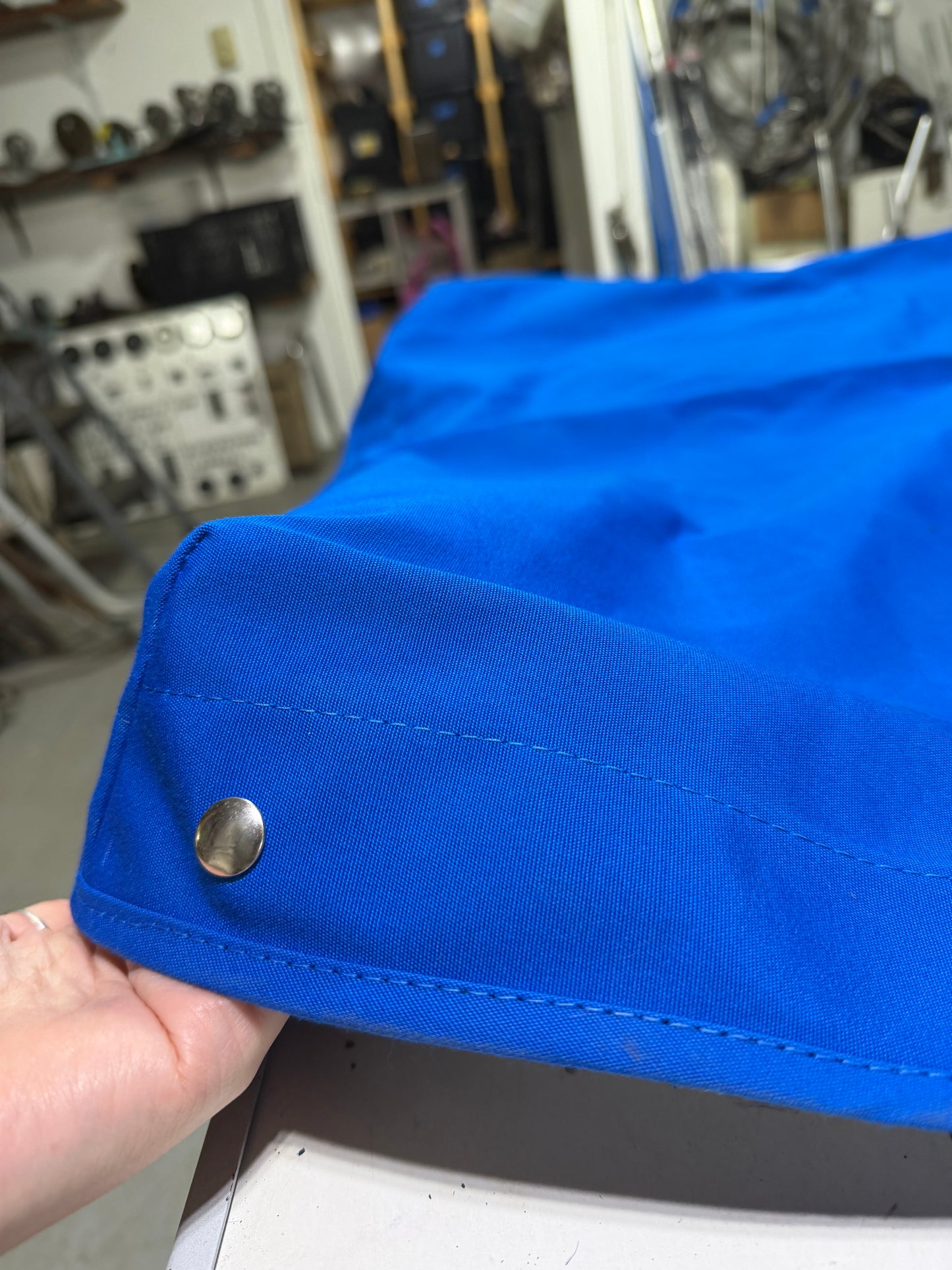 32" x 32" Square Pacific Blue Canvas Hatch Cover
