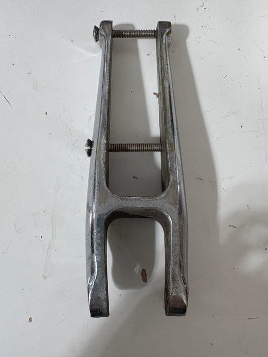 Chromed Bronze Tiller Hardware -- #4