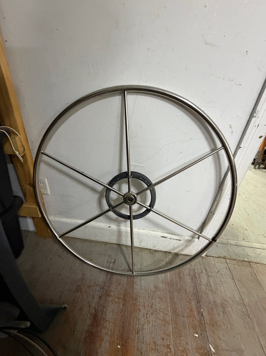 39 1/2" Yacht Specialties Wheel - 1" Straight Keyed Shaft