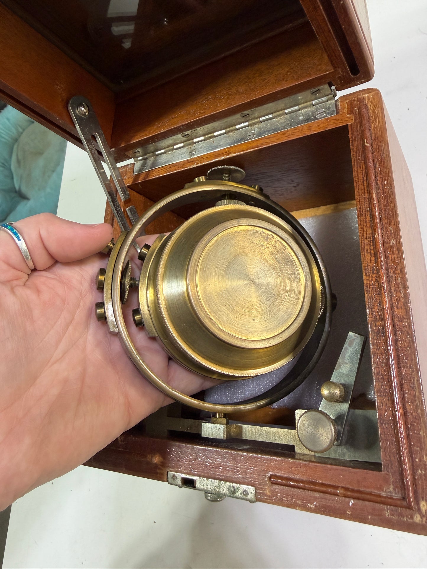 Vintage Hamilton Watch Co Marine Timepiece