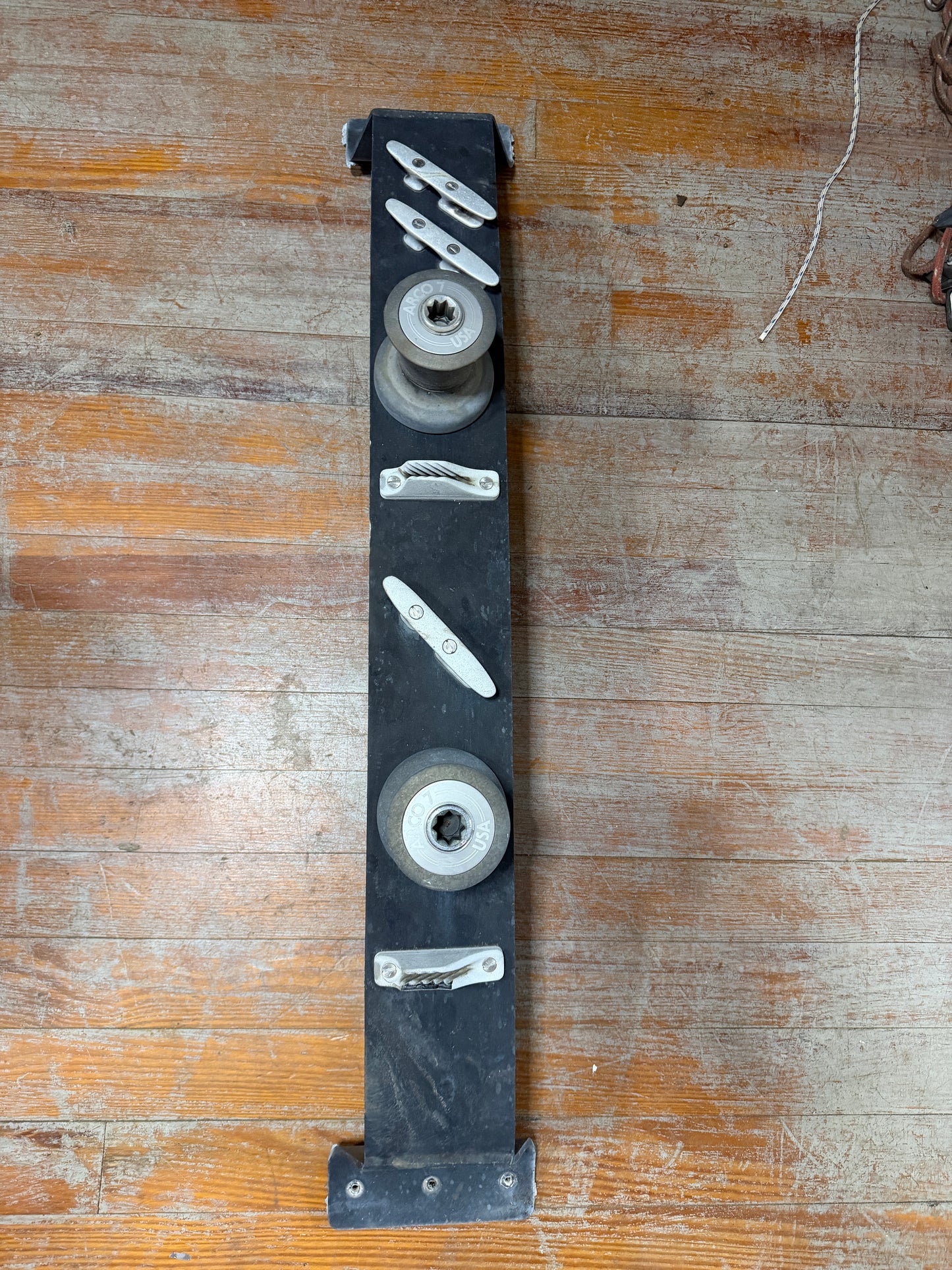 Raised Stand With ARCO 7 Winches - Cleats and Clam Cleats