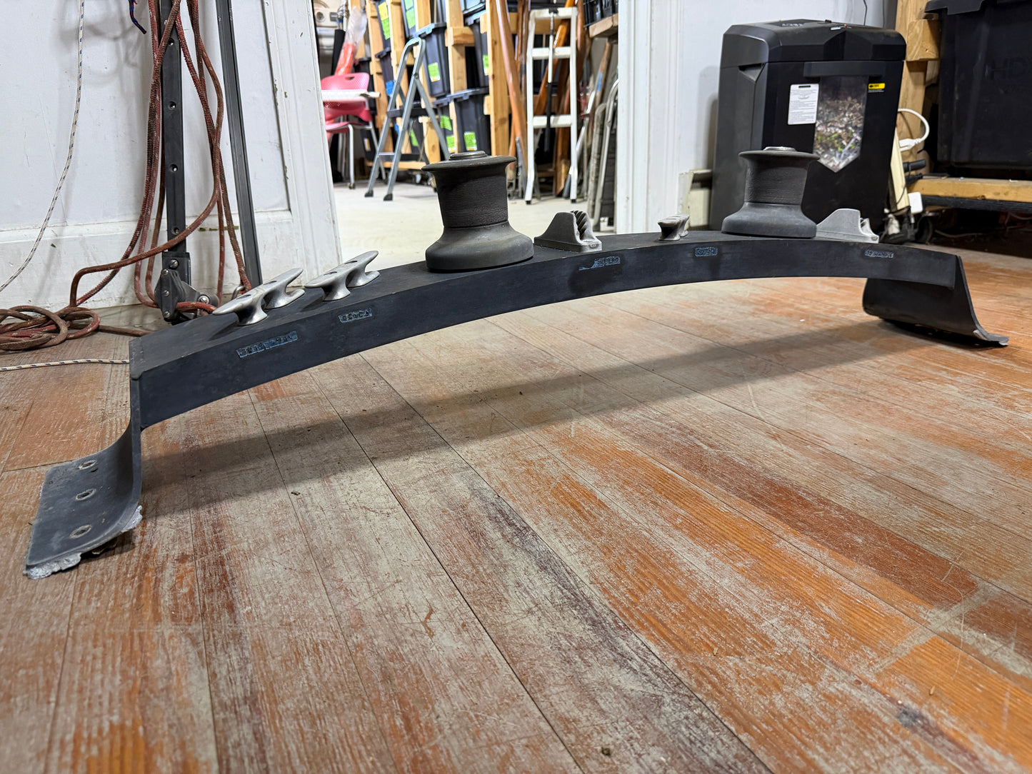 Raised Stand With ARCO 7 Winches - Cleats and Clam Cleats