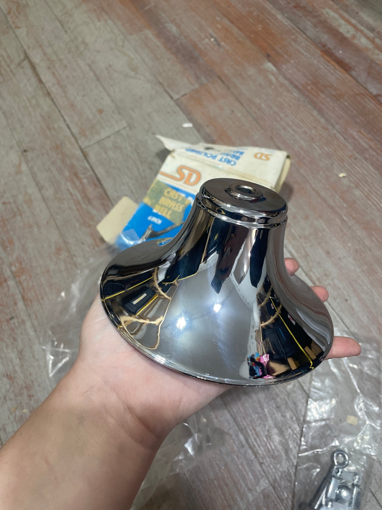 Seadog 6" Cast Polished Brass Bell -- #18