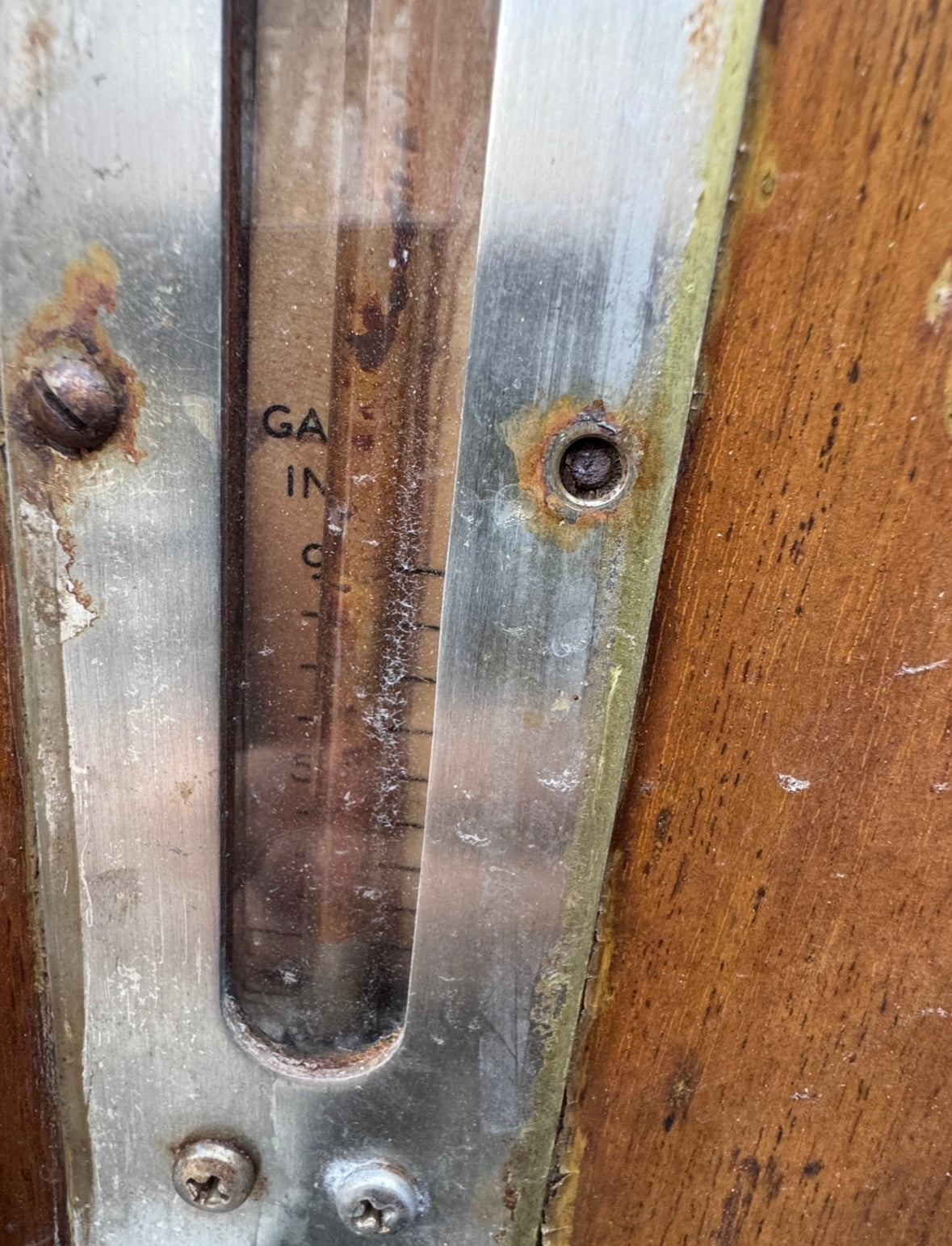 Vintage Petrometer Tank Gauge MODEL 1507 Type 18 - Alden Priscilla 1971