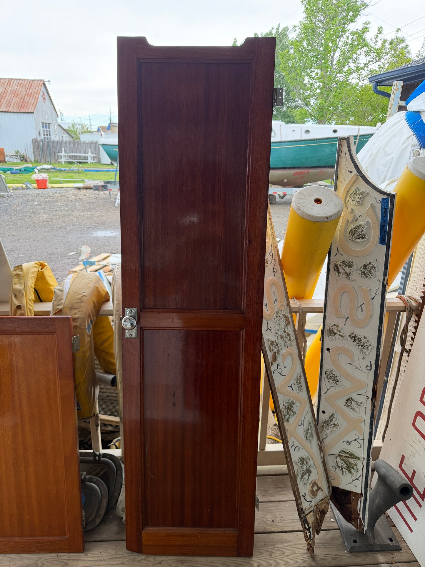 Islander 33 Interior Cabin Door - 68" Total Height x 18 1/4" Wide -- #69