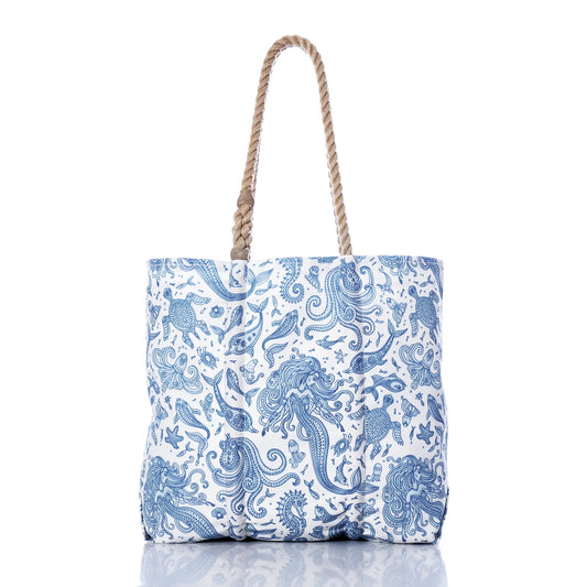 Sea Bags Paisley Mermaid Medium Tote