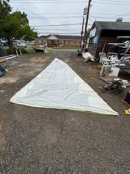 Sabre 28 Mainsail with logo