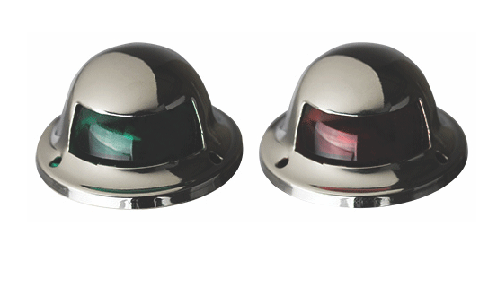 Sea Dog SS Top Mount Side Light Pair NEW