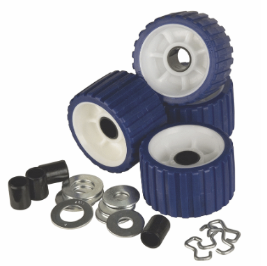 ROLLER KIT RIBBED BLUE NEW