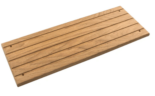 TEAK DECK STEP LARGE 15 x 6 x 1/2" NEW