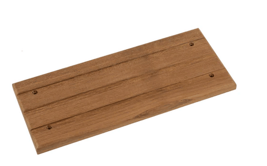 TEAK DECK STEP SMALL 8 3/4 x 3 1/2 x 1/2" NEW
