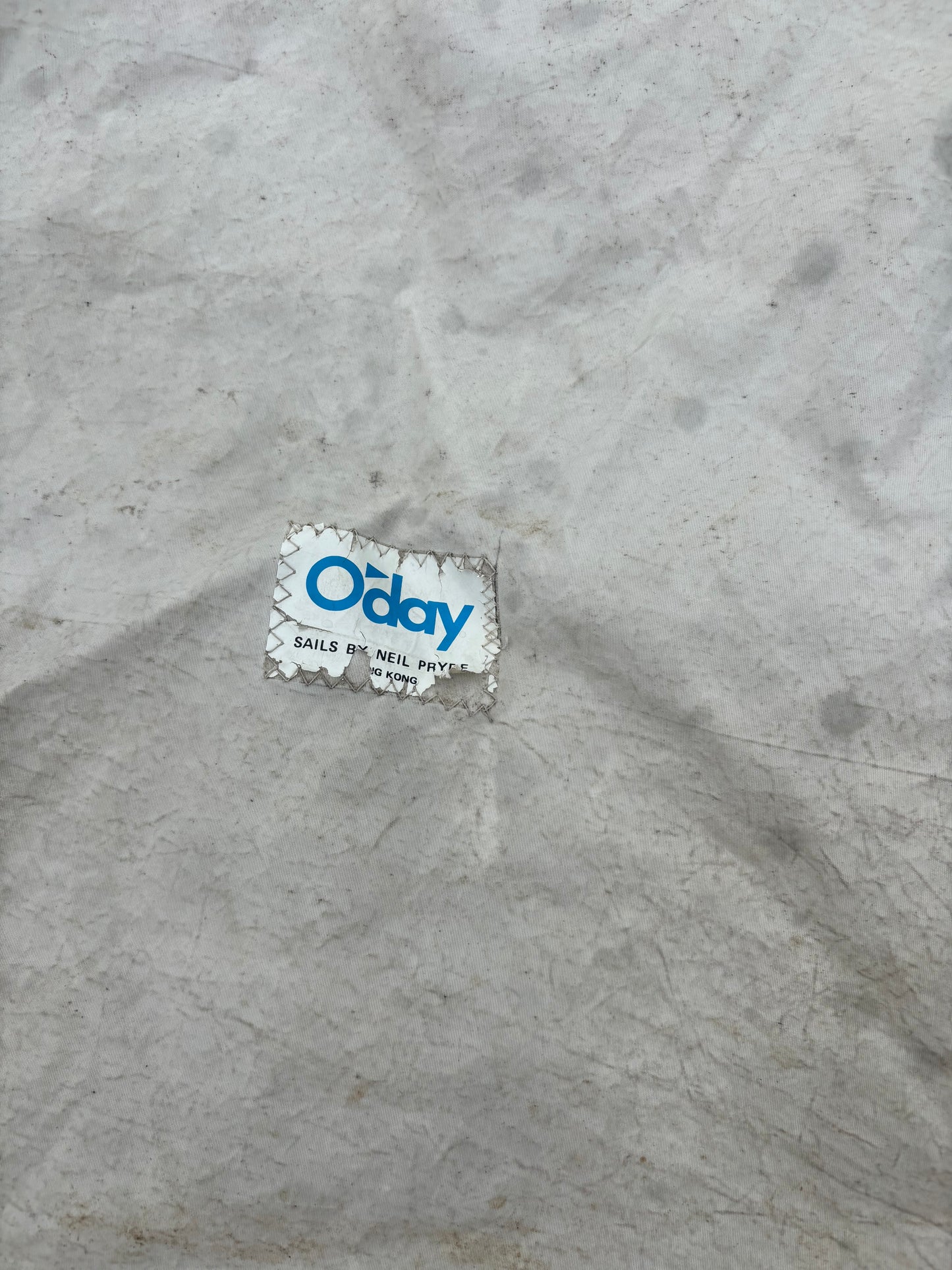 oday jib sail label 