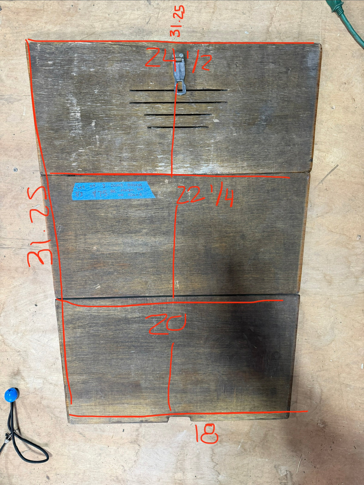 Morgan 415 Out Island - 3 Companionway Boards — #85