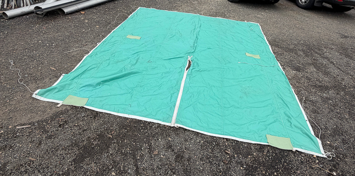 10’ x 11’3” Green Boat Cover 