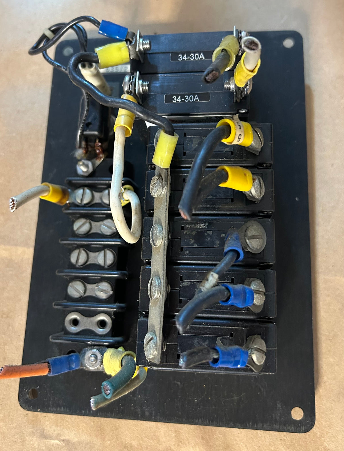 Marinetics A-C Load Center Model 635/2 Electrical Panel