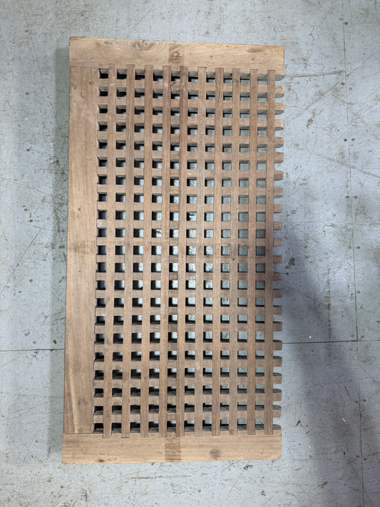 Teak Grate - 40” Length x 20 1/2” Width x 3” Height