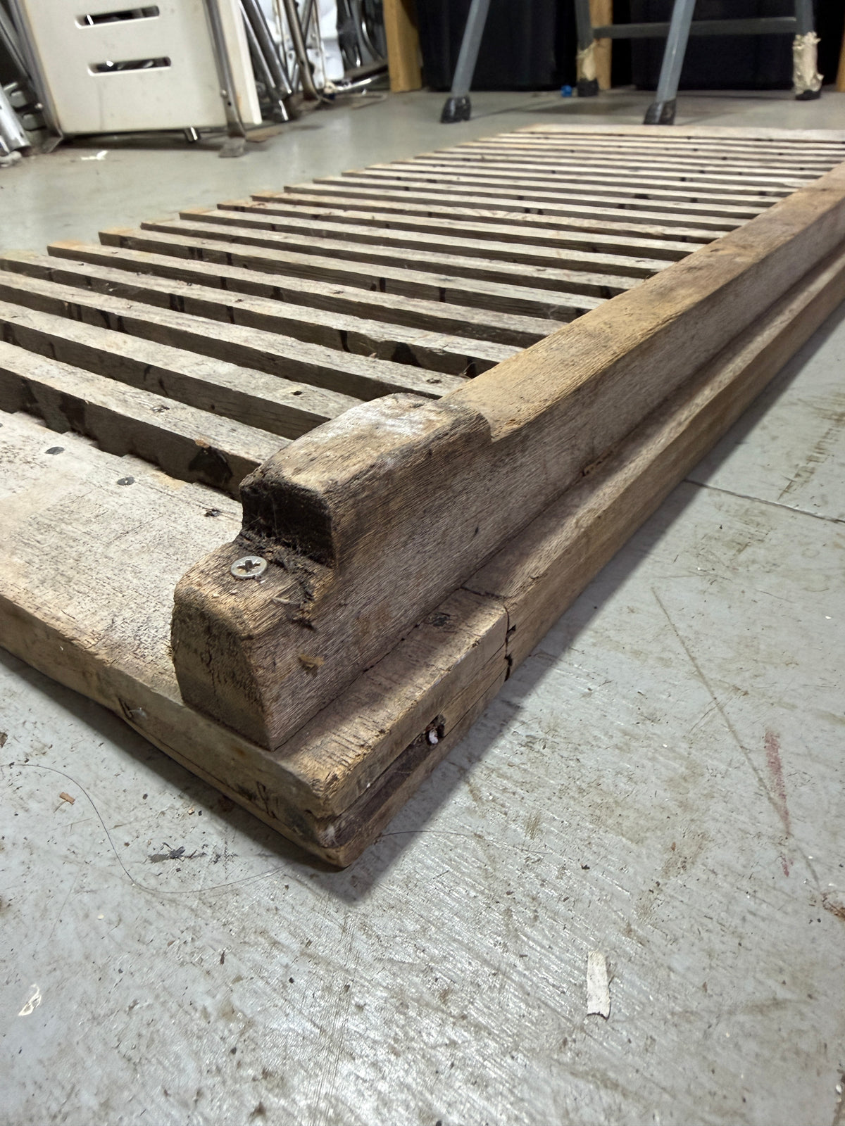 Teak Grate - 40” Length x 20 1/2” Width x 3” Height