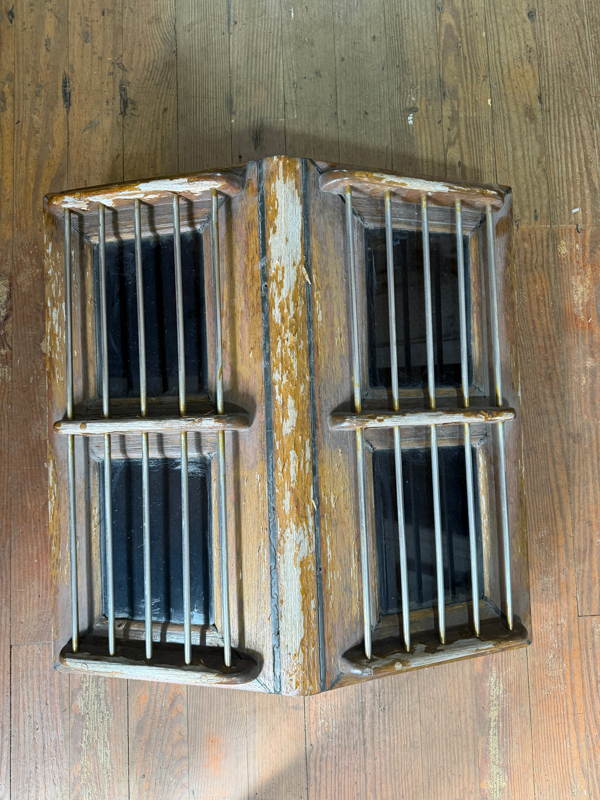 Teak Butterfly Hatch - Marine Trader 38