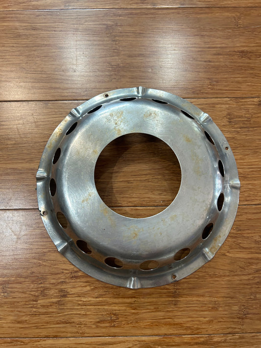 9” Stainless Steel Round Deck Vent