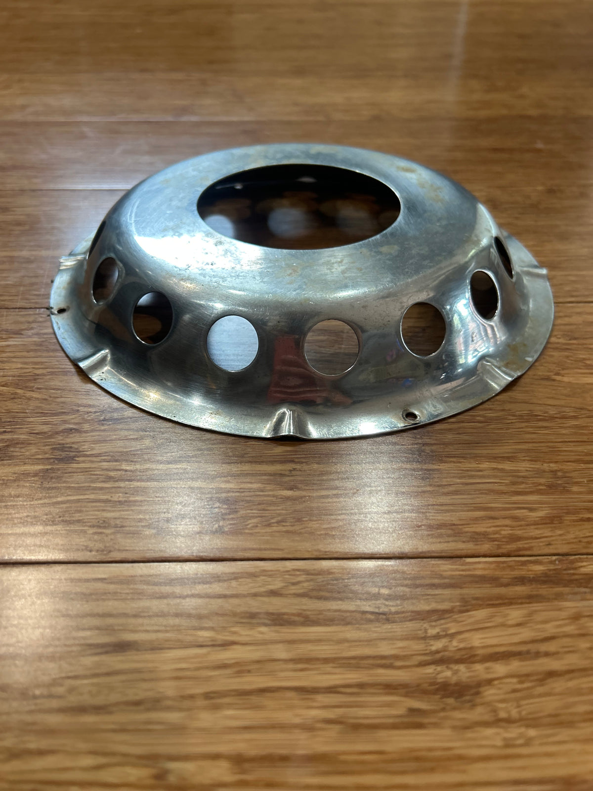 9” Stainless Steel Round Deck Vent