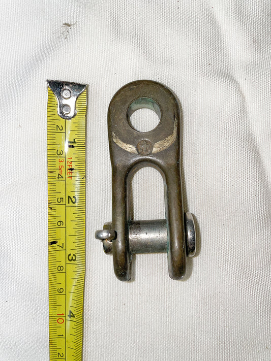 Merriman Bronze Eye Jaw Toggle With Pin 1/2" 3 1/8" L