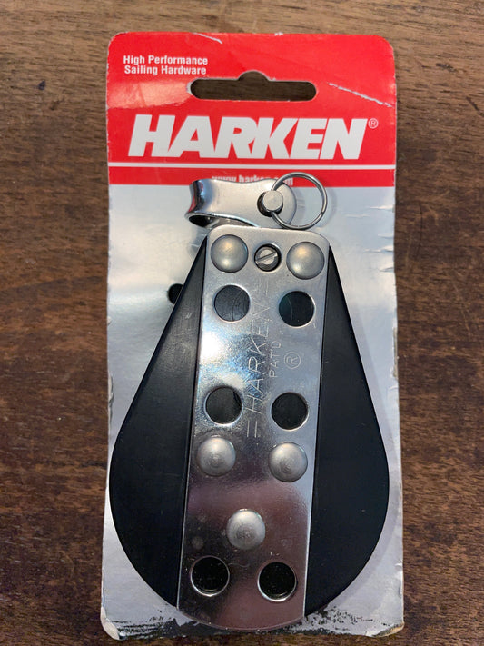 Harken 2 1/4” Sheave- 3/8” Line Single Block-NEW