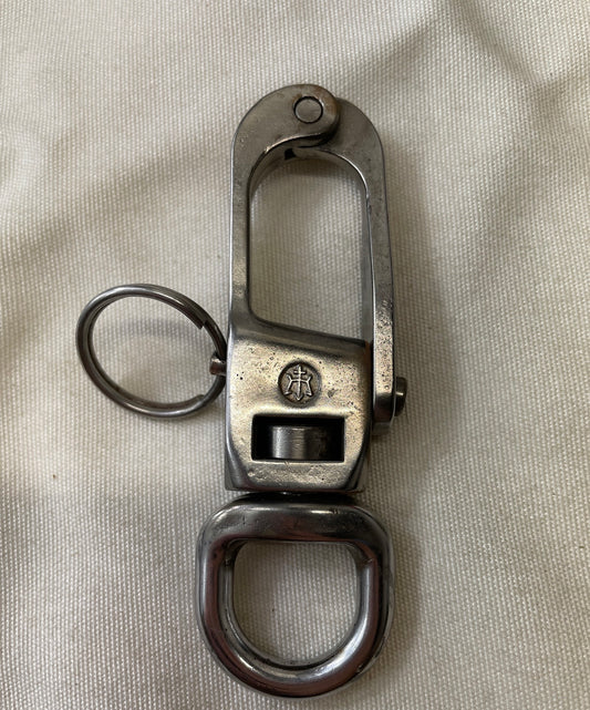 Merriman Stainless Steel Swivel Bail Shackle -5/8" Line