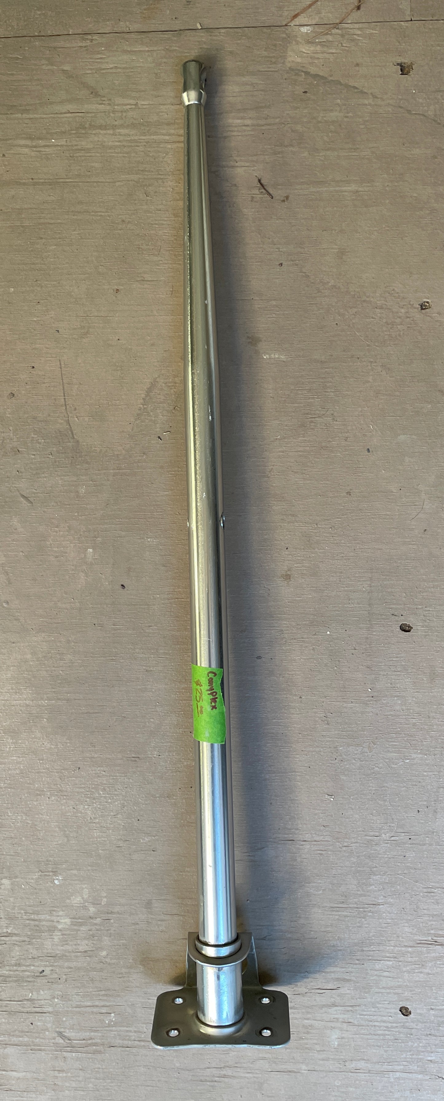 Stainless 25.5” Long Stanchion Off Conyplex