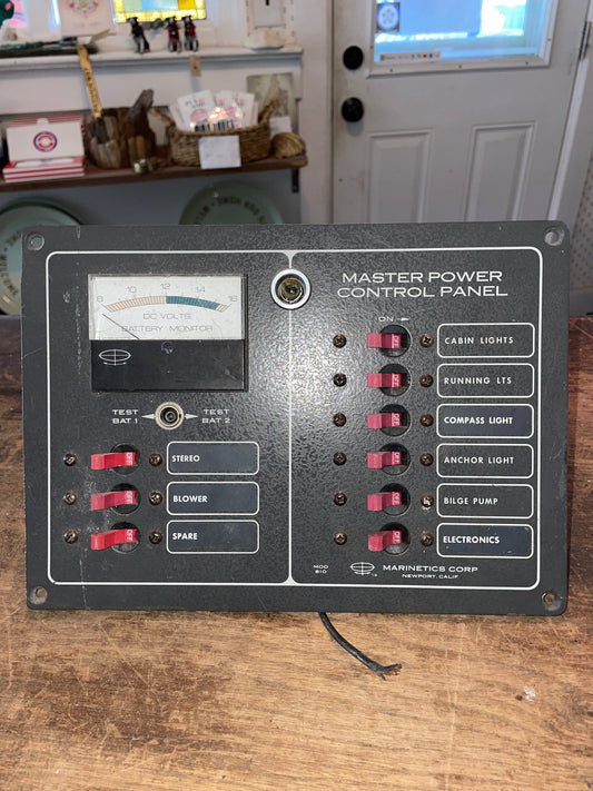 Marinetics Corp. Master Power DC Control Panel