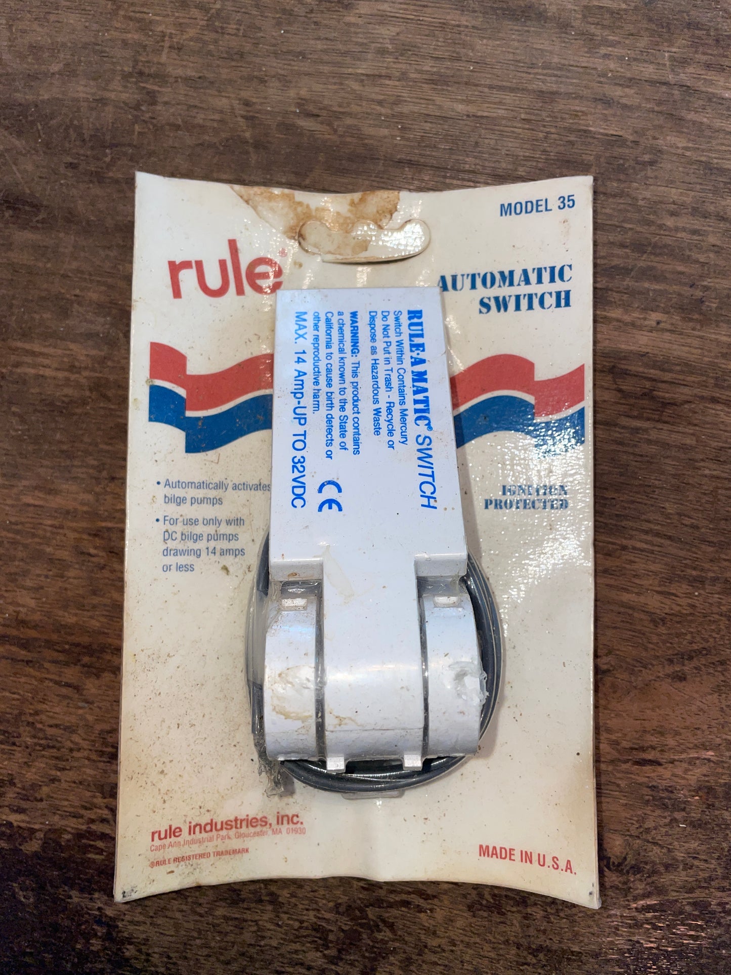 Rule Bilge Automatic Switch-NEW