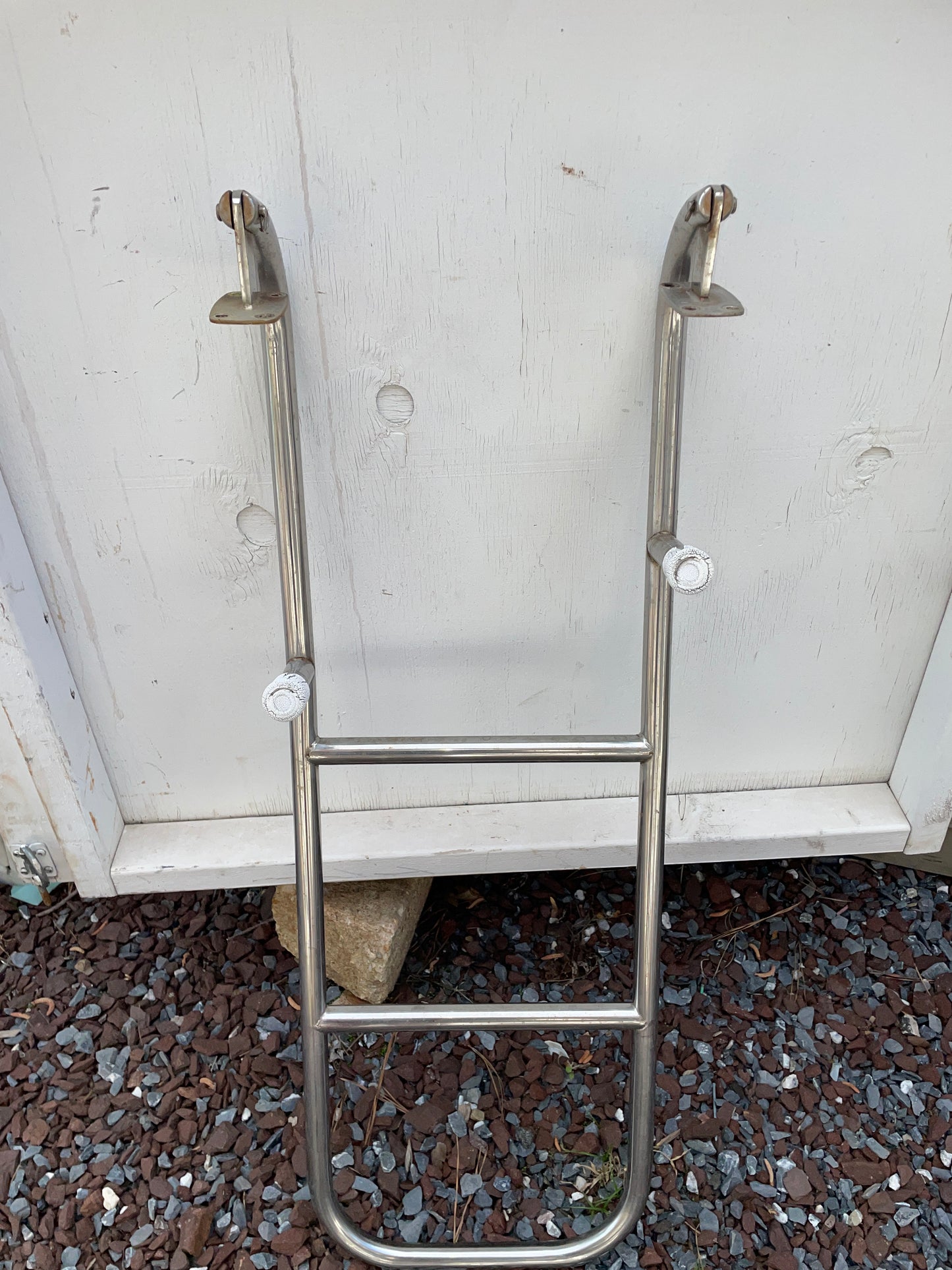 Stainless 3 Step Boarding Ladder