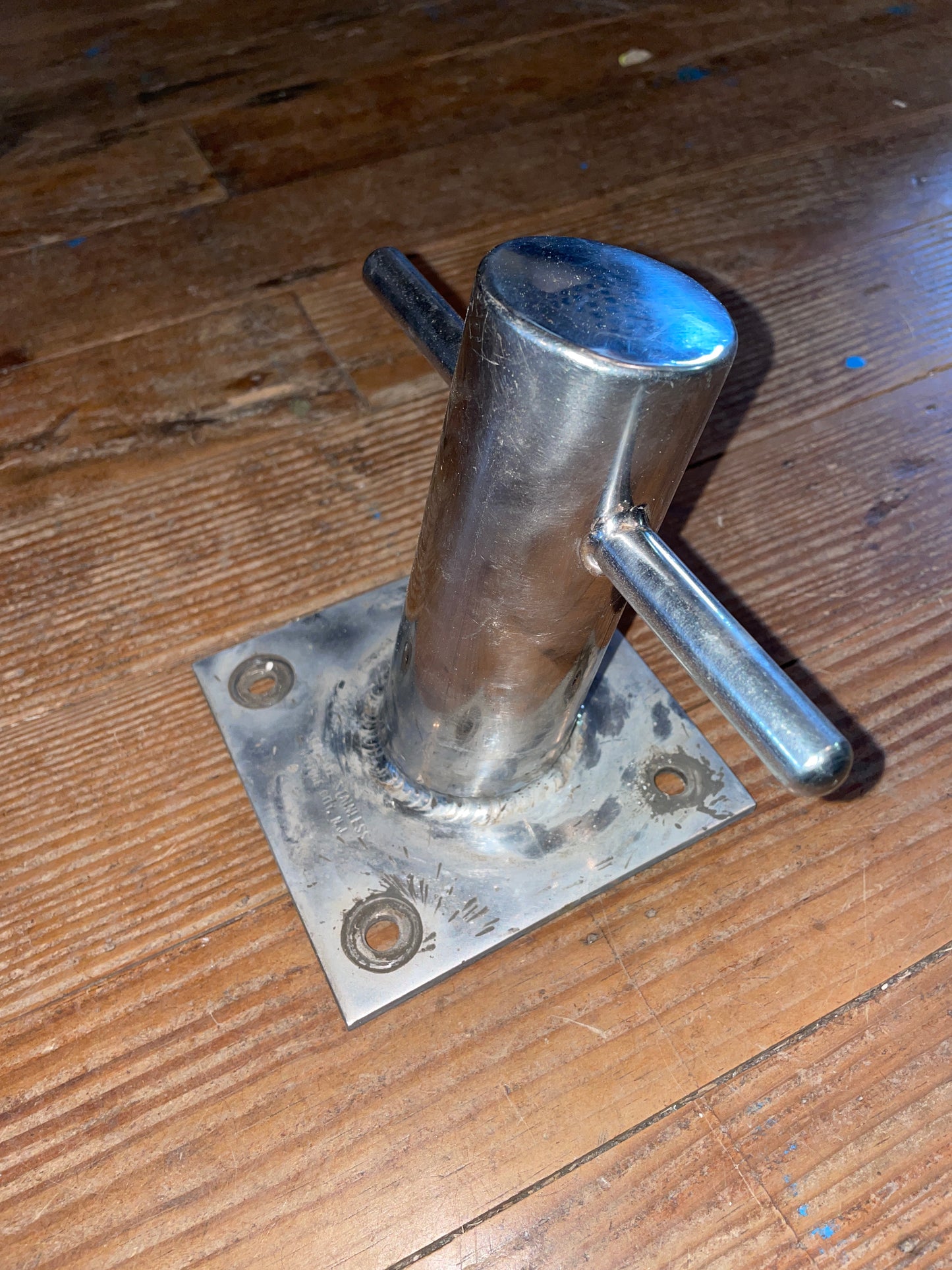 Angled Stainless Mooring Cleat