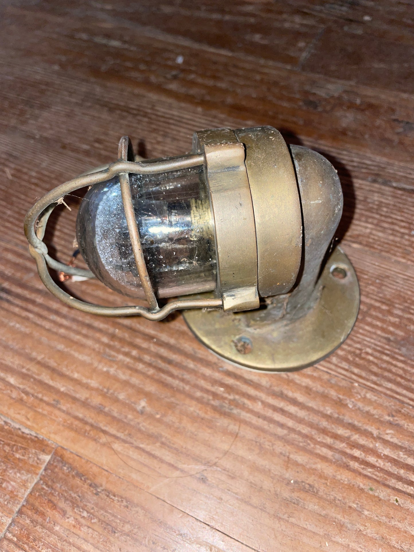 Vintage Bronze Light Sconce