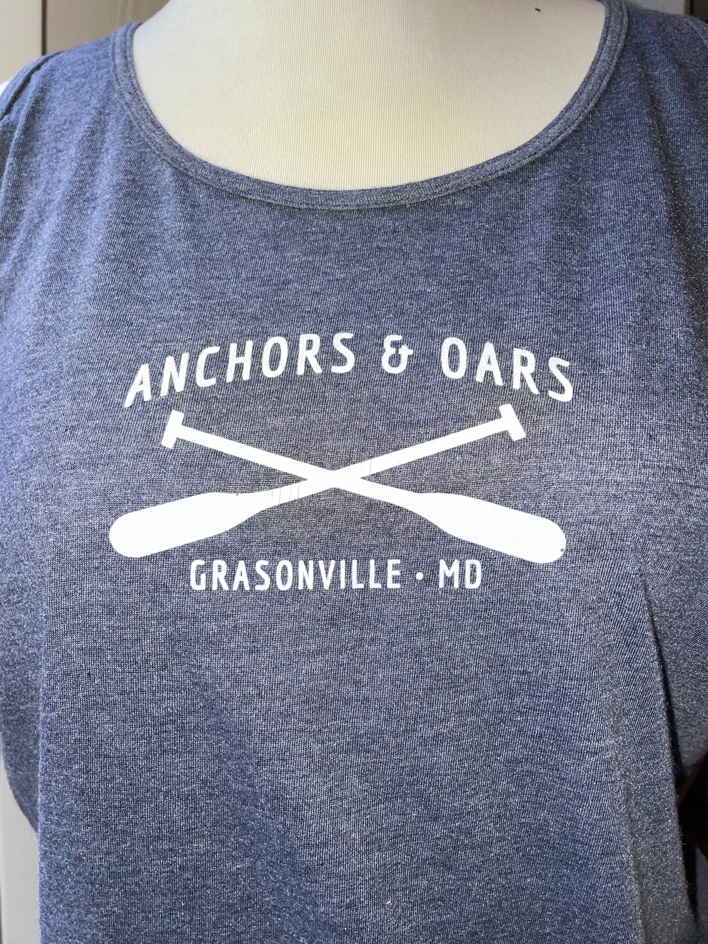 Anchors And Oars Tank Top