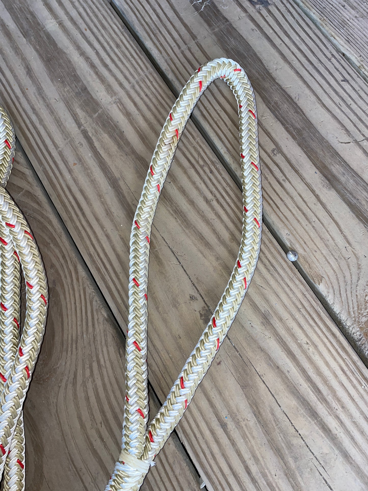 Double Braided 25’4” Long 1/2” Thick Dock Line