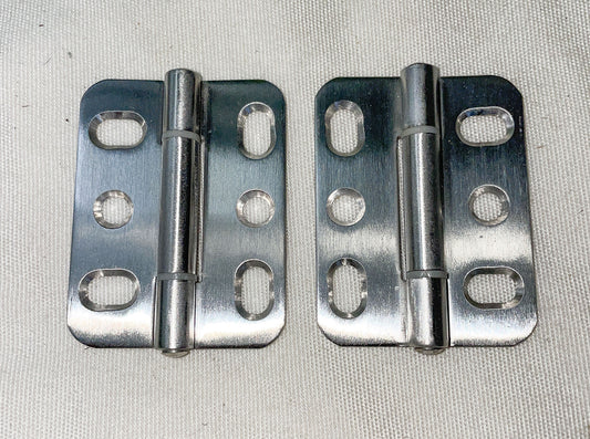 Folding Stainless Hinges - PAIR