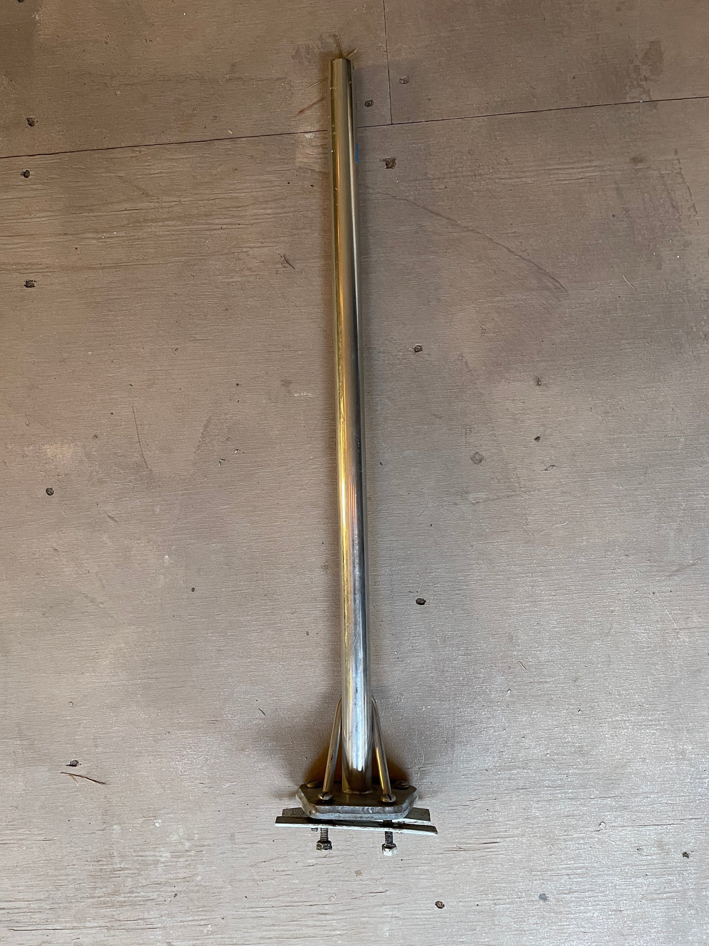 Stainless 24 1/4” Long Stanchion Off A Catalina 27