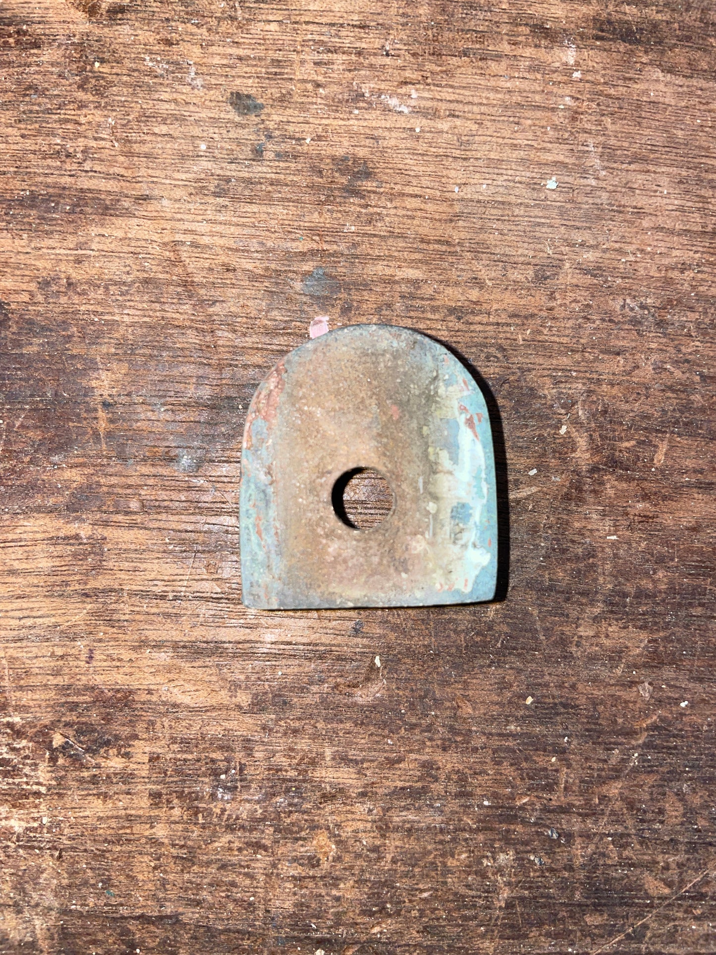 Solid Bronze 1” T Track End