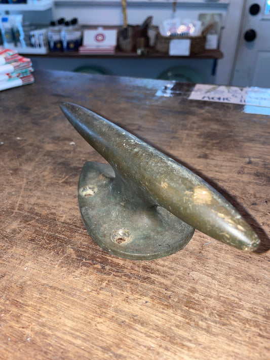 Vintage Bronze 7 3/4” Torpedo Cleat