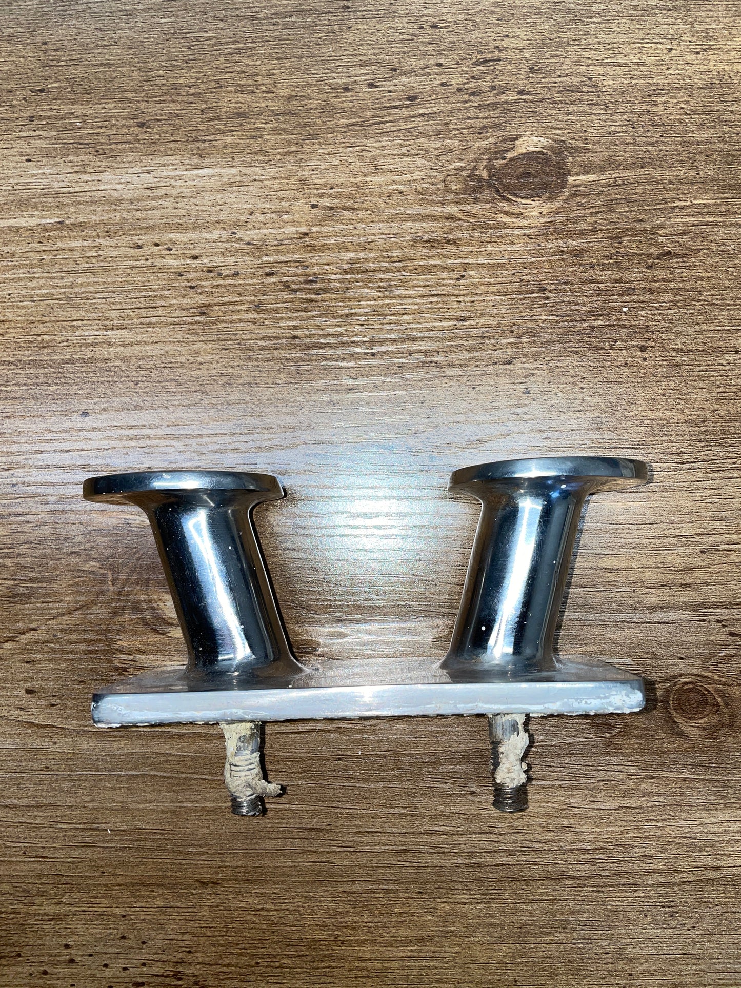 Small Stainless Mooring Cleat- 2 1/8” Width