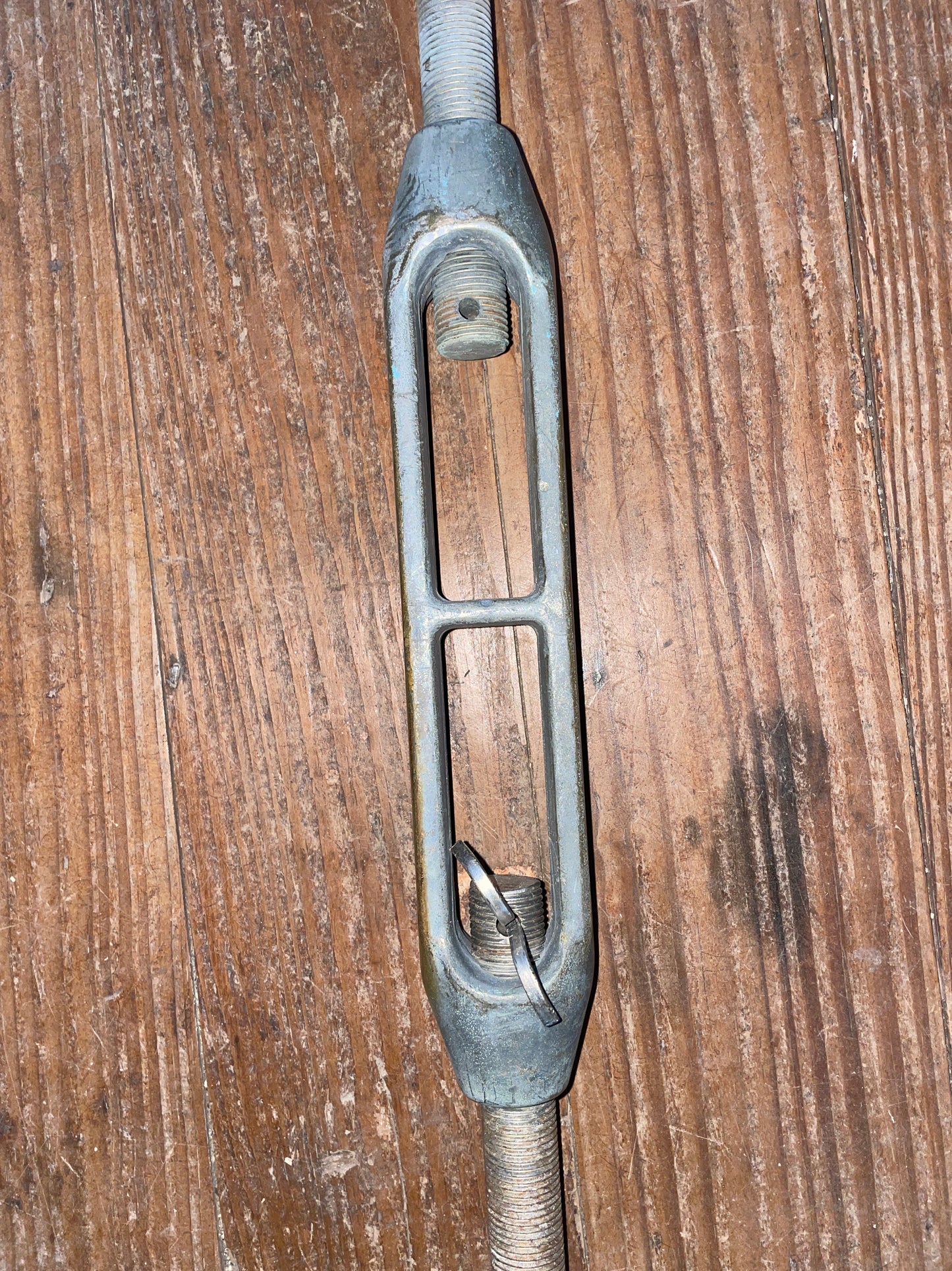 Chromed Bronze Merriman 5/8" Open Bodied Turnbuckle